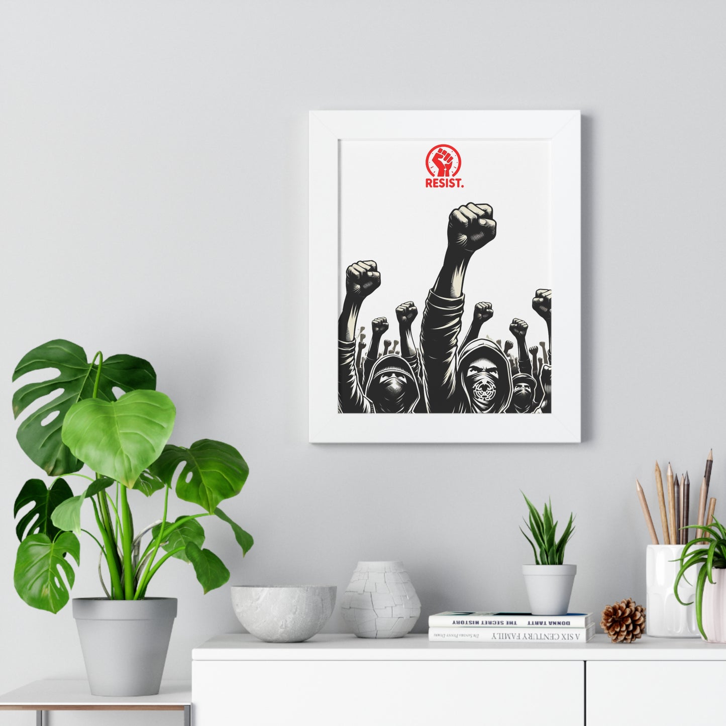 Framed Vertical Poster