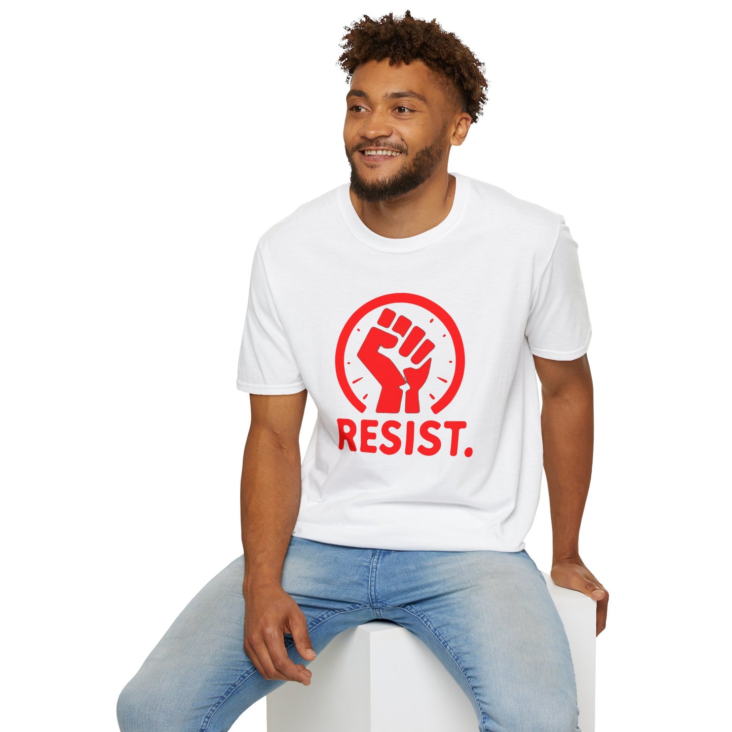 "RESIST" Unisex Softstyle T-Shirt