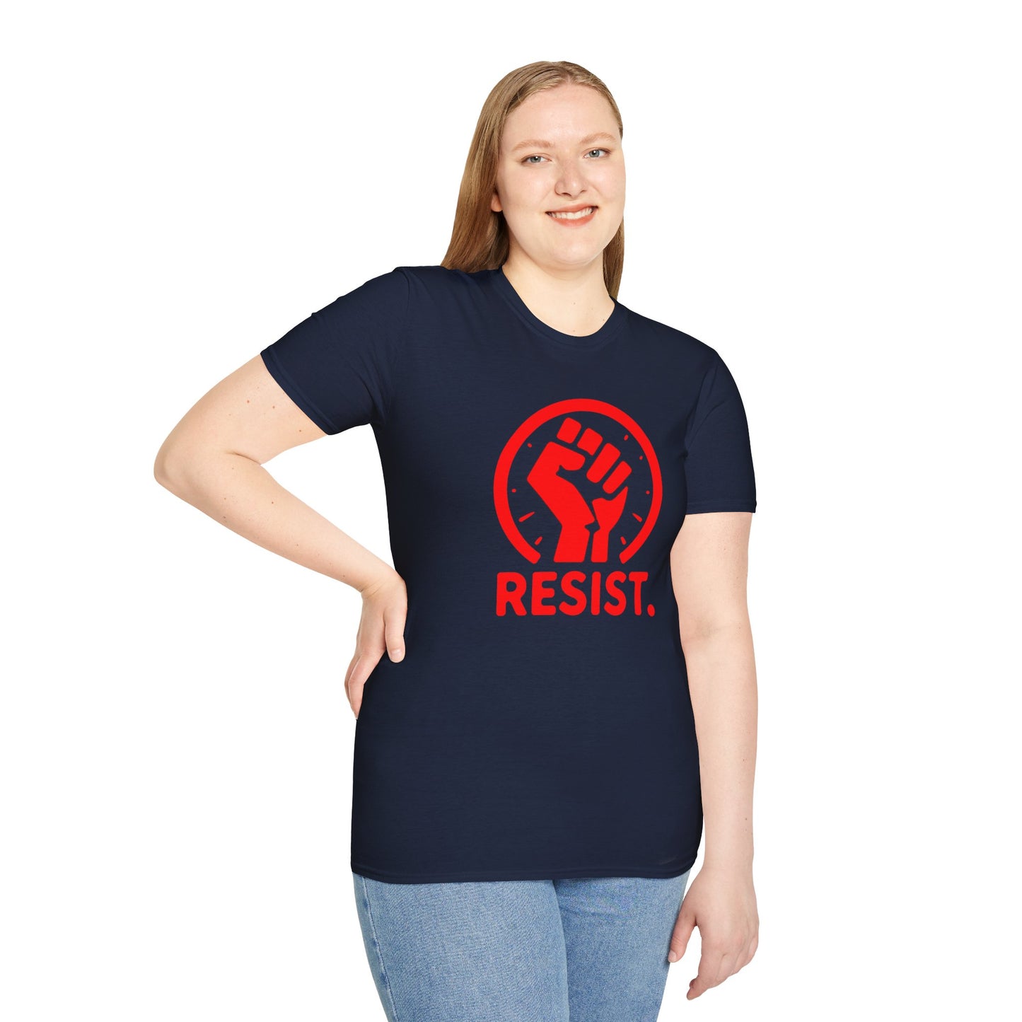 "RESIST" Unisex Softstyle T-Shirt