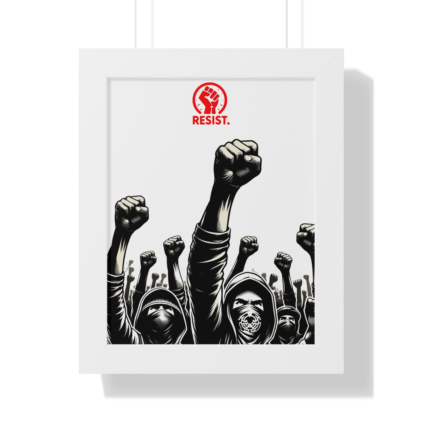 Framed Vertical Poster