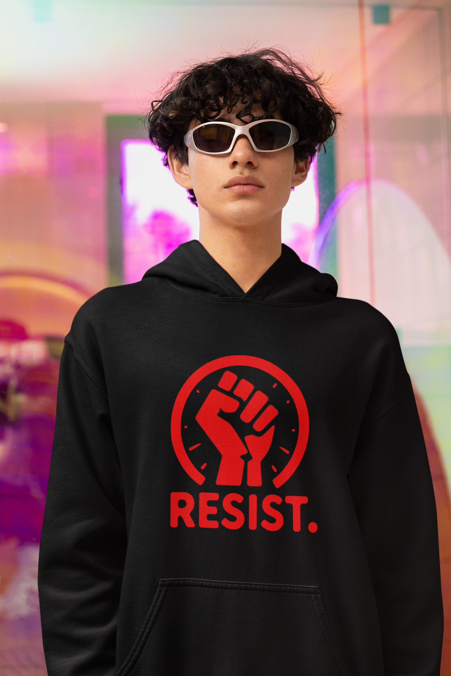 RESIST. Unisex Hooded Sweatshirt -  Join The Resistance
