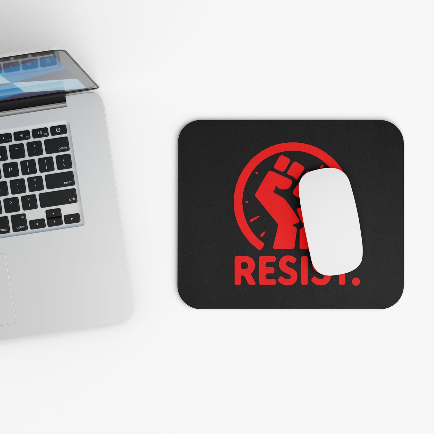 Resist Mouse Pad - Empowering Desk Accessory for Activists